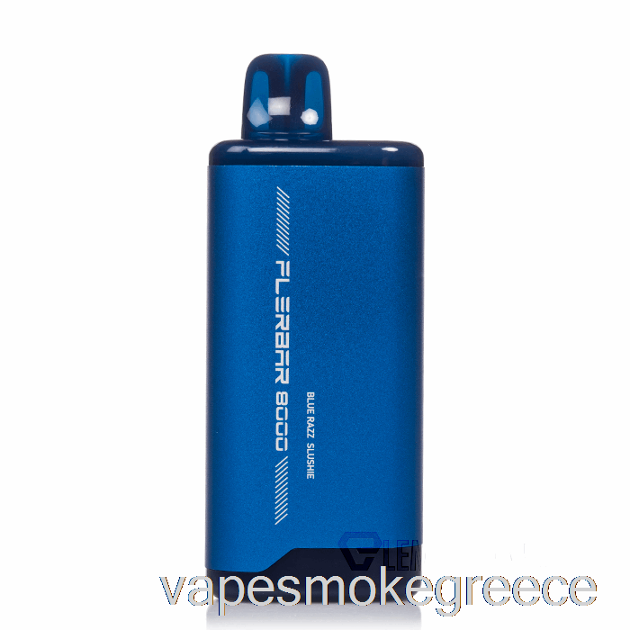 Vape Greece Flerbar 8000 μιας χρήσης μπλε Razz Slushie